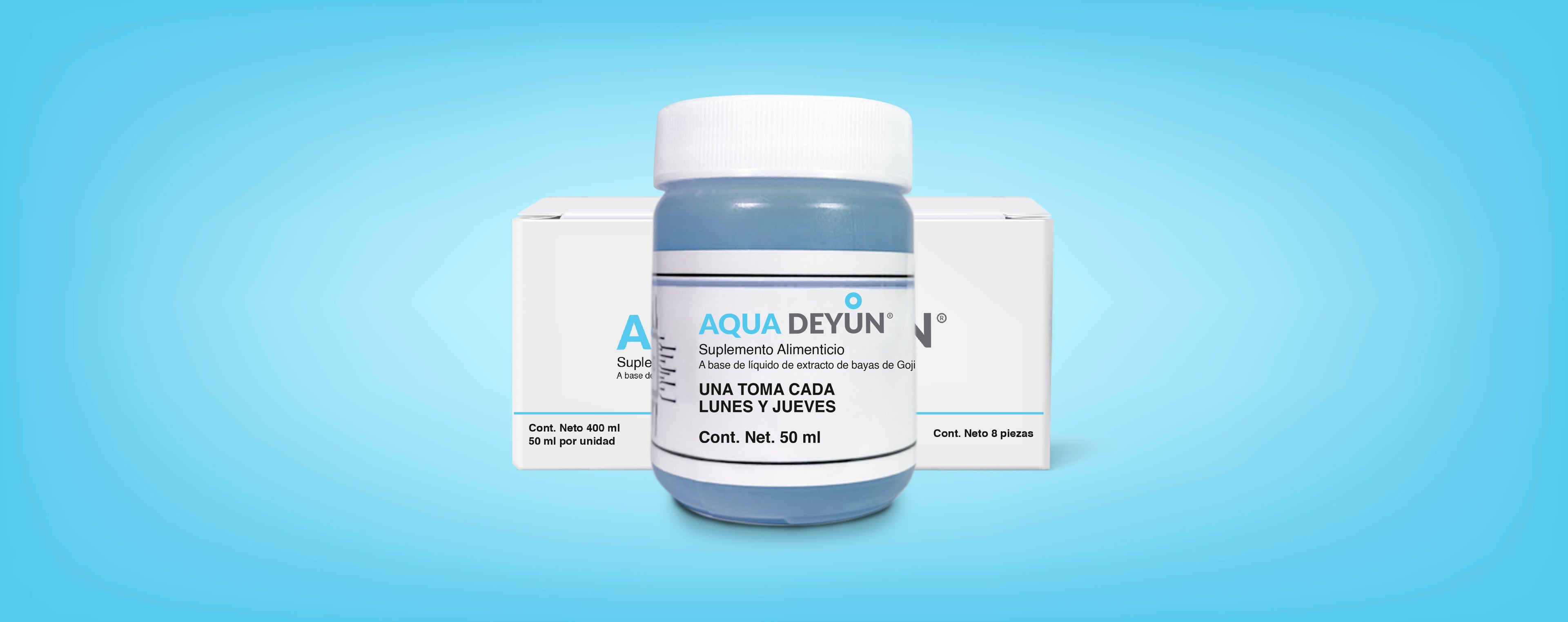 Aqua Deyun, suplemento natural para regular niveles de glucosa y bienestar integral